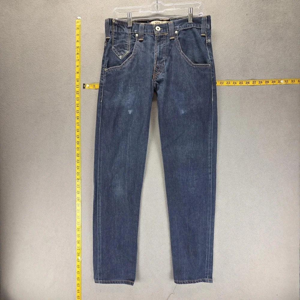 Vintage Levis Engineered Jeans Mens 31x32 503 Loose Buckle Back Flap Pocket